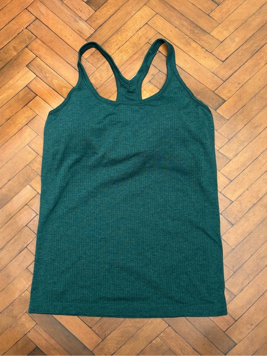 lululemon athletica Tops - Lululemon Ebb To Street Tank Top In Storm Teal Size 12